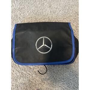 Mercedes Benz-Toiletry Bag-Black/Blue-Authentic